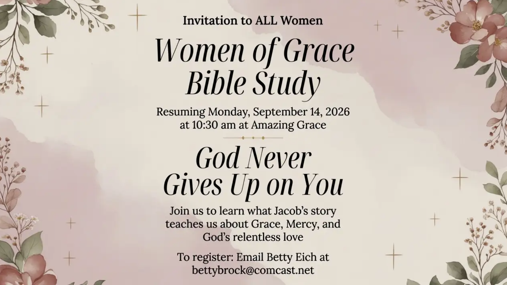 Women of Grace Bible Study